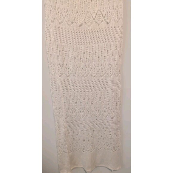 Hera Collection Tank Top Cream Dress Size Medium Form Fitting Rayon NWT - Picture 13 of 13